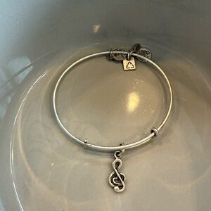 Alex & Ani Treble Music Note Bangle Bracelet